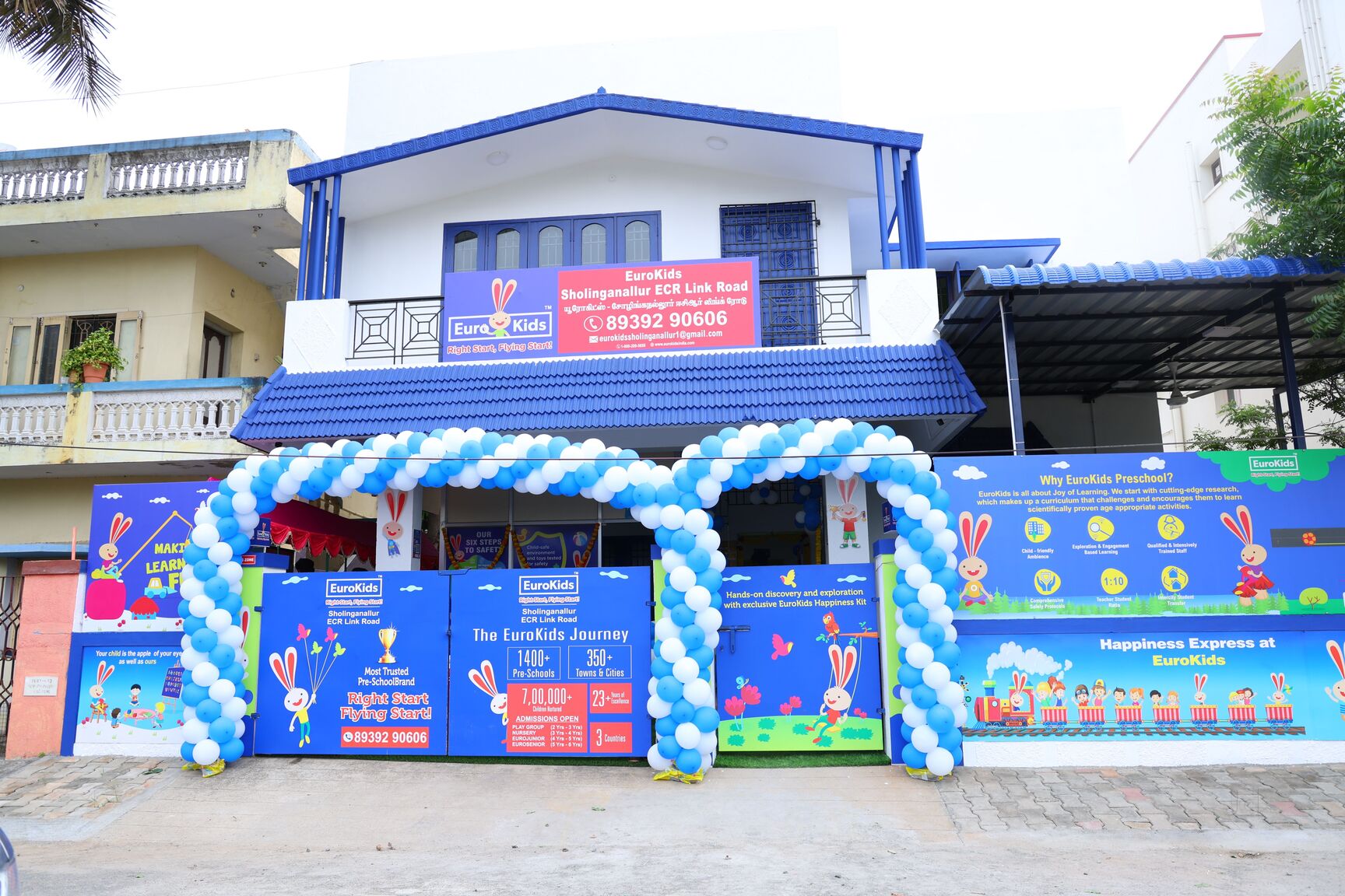 EuroKids Sholinganallur Front View