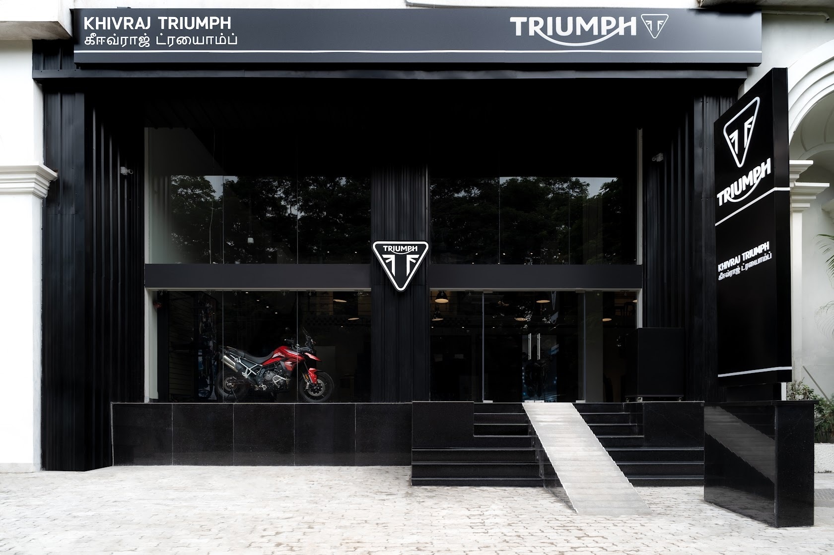 Triumph showroom sales