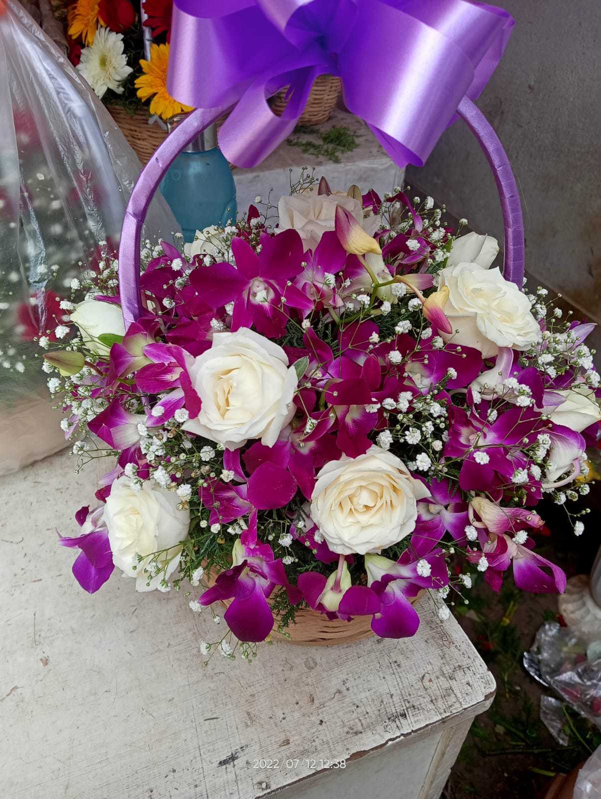 VEGA STORE おけれ × FirsthandSP FLOWER SWEAT 