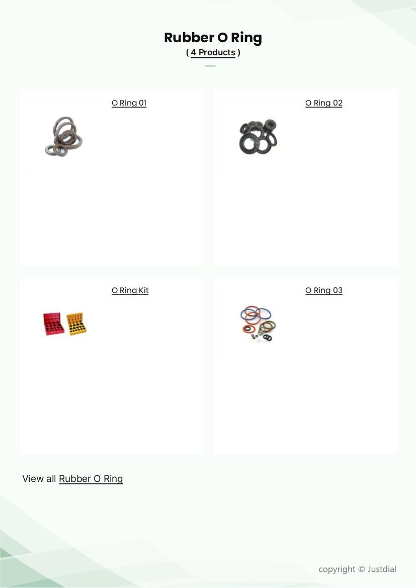 test Chevron Packing Seal in Chennai at best price by Nu-tech Rubbers &  Plastics - Justdial