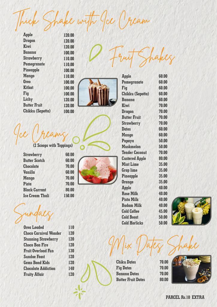 Island Juice in Kolathur,Chennai Best Ice Cream Parlours in Chennai