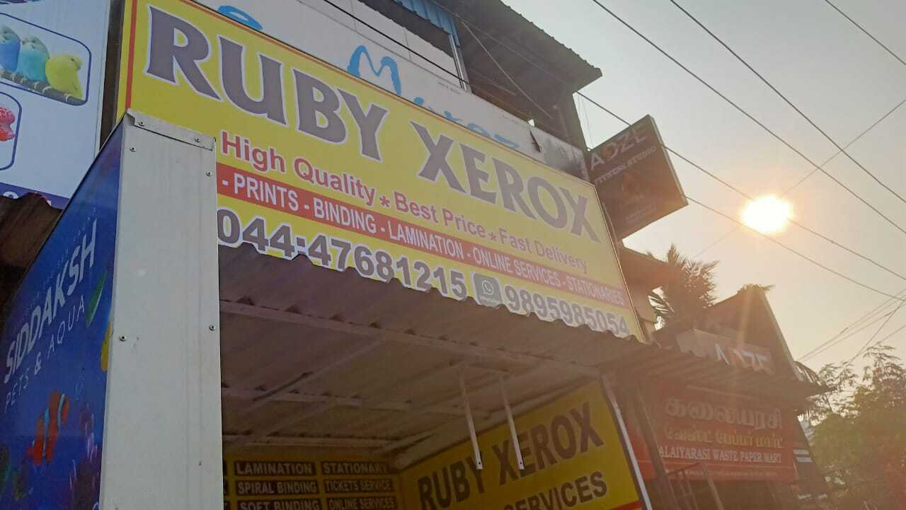 Ruby Xerox in Balaiah Garden,Chennai - Best Photocopying Centres