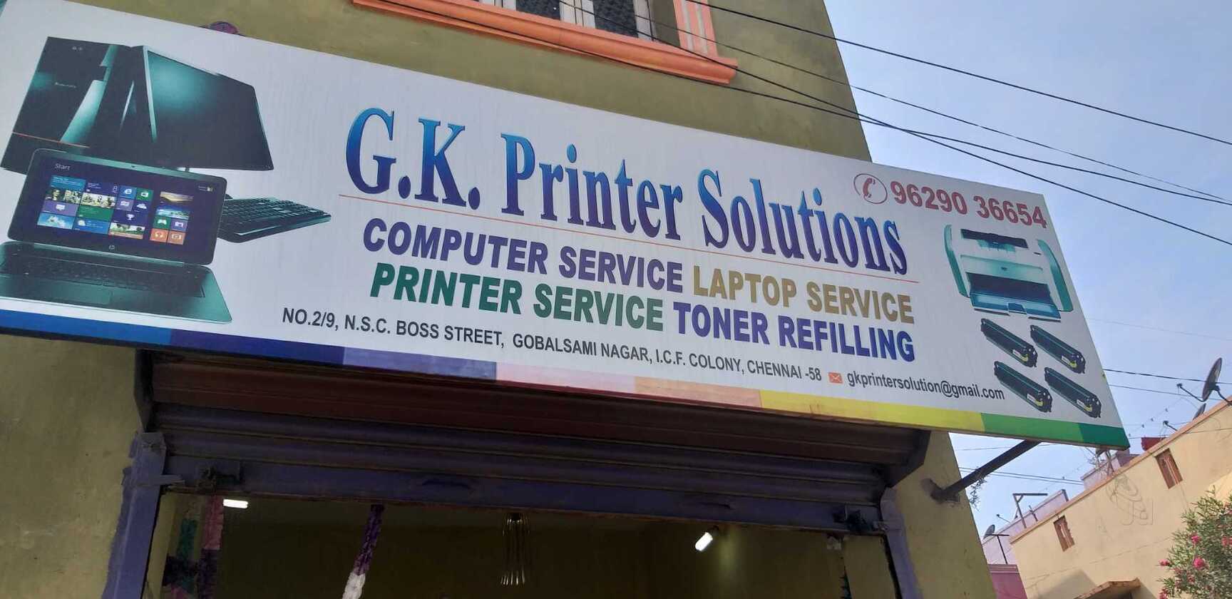 Gk Printers Solution in Ayapakkam,Chennai - Best Computer Printer ...
