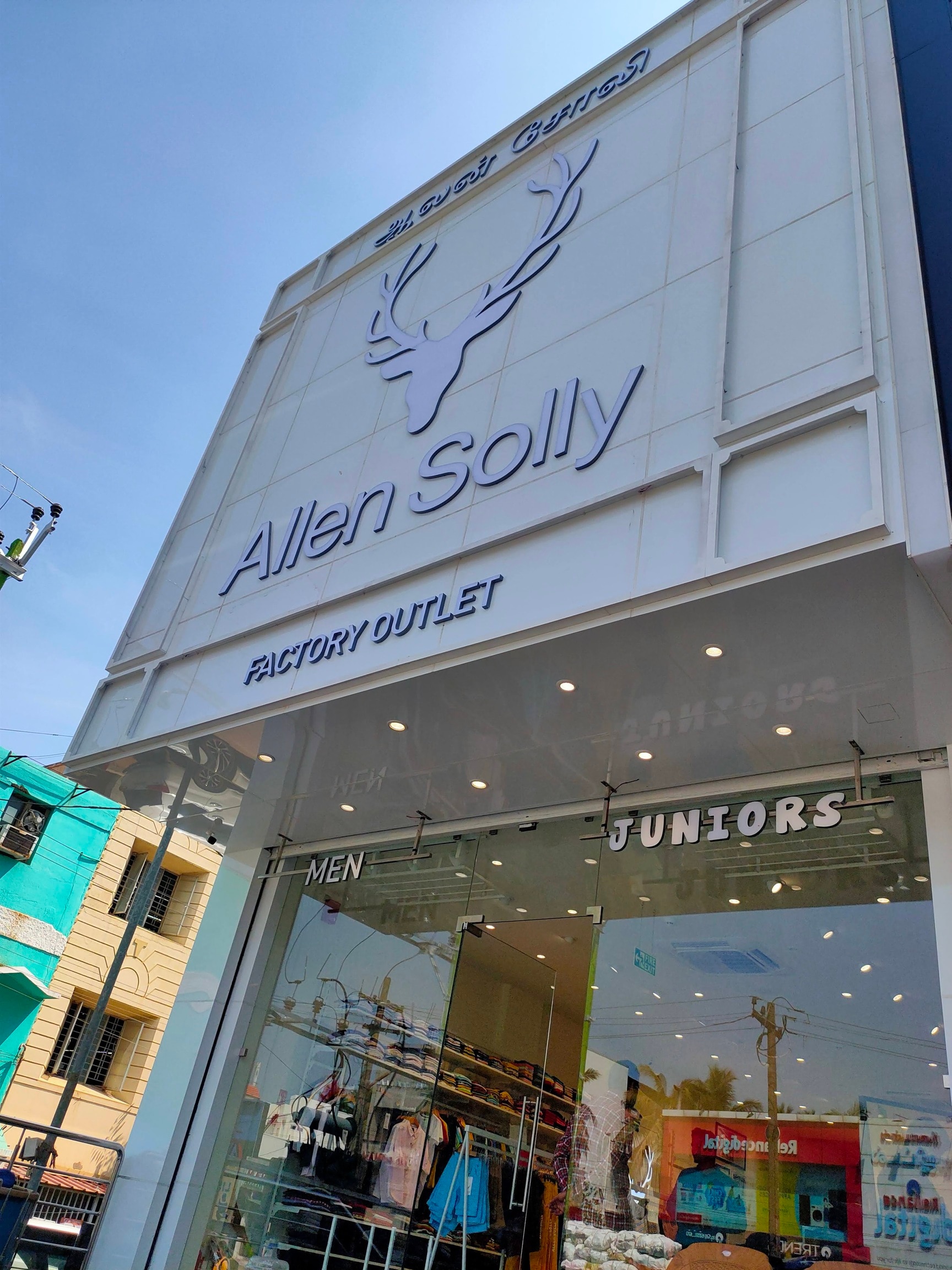 allen solly shoes store near me