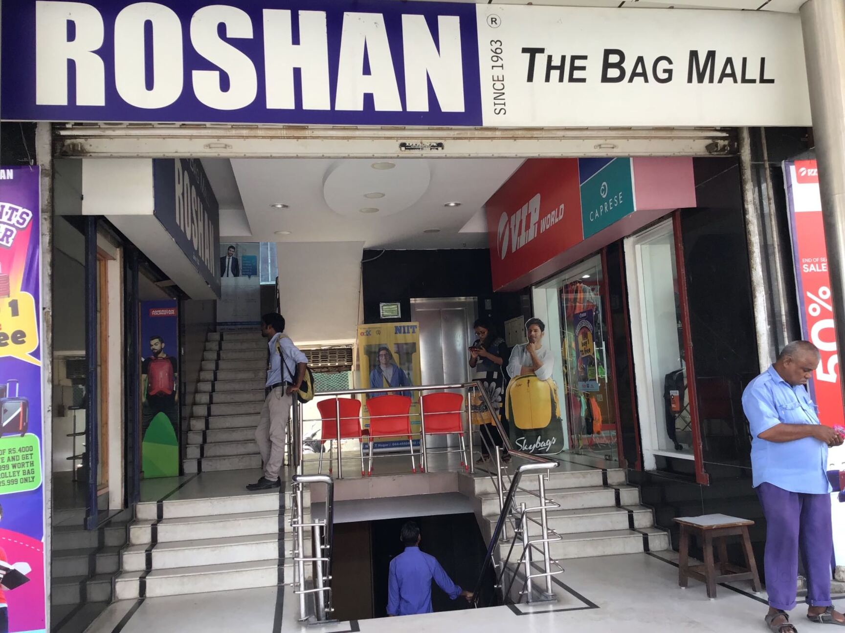 Roshan The Bag Mall in T Nagar Chennai Best Samsonite Bag Dealers near me in Chennai Justdial