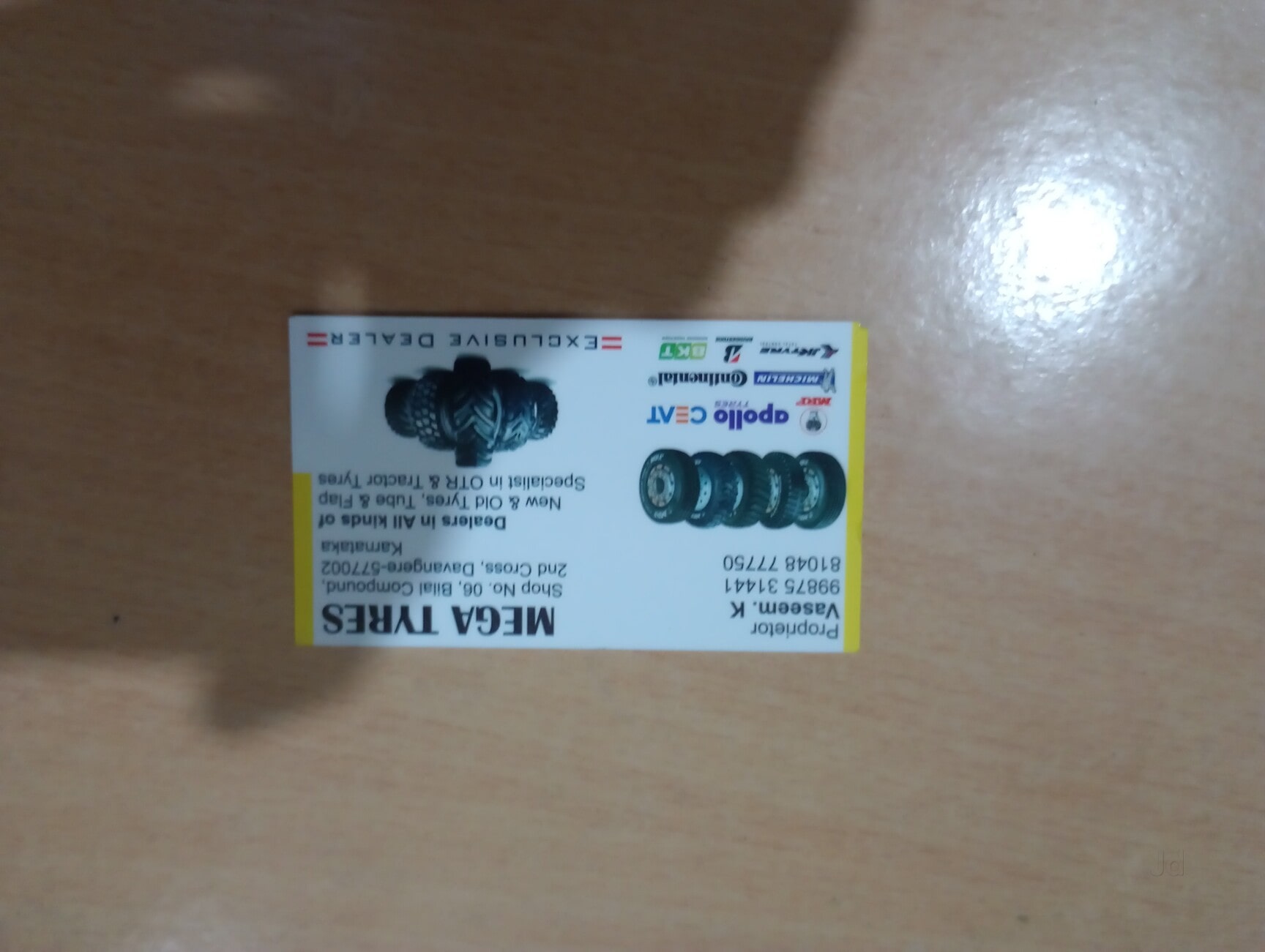 Mega Tyres in Pb Road Davangere,Davangere - Best Tyre Dealers near