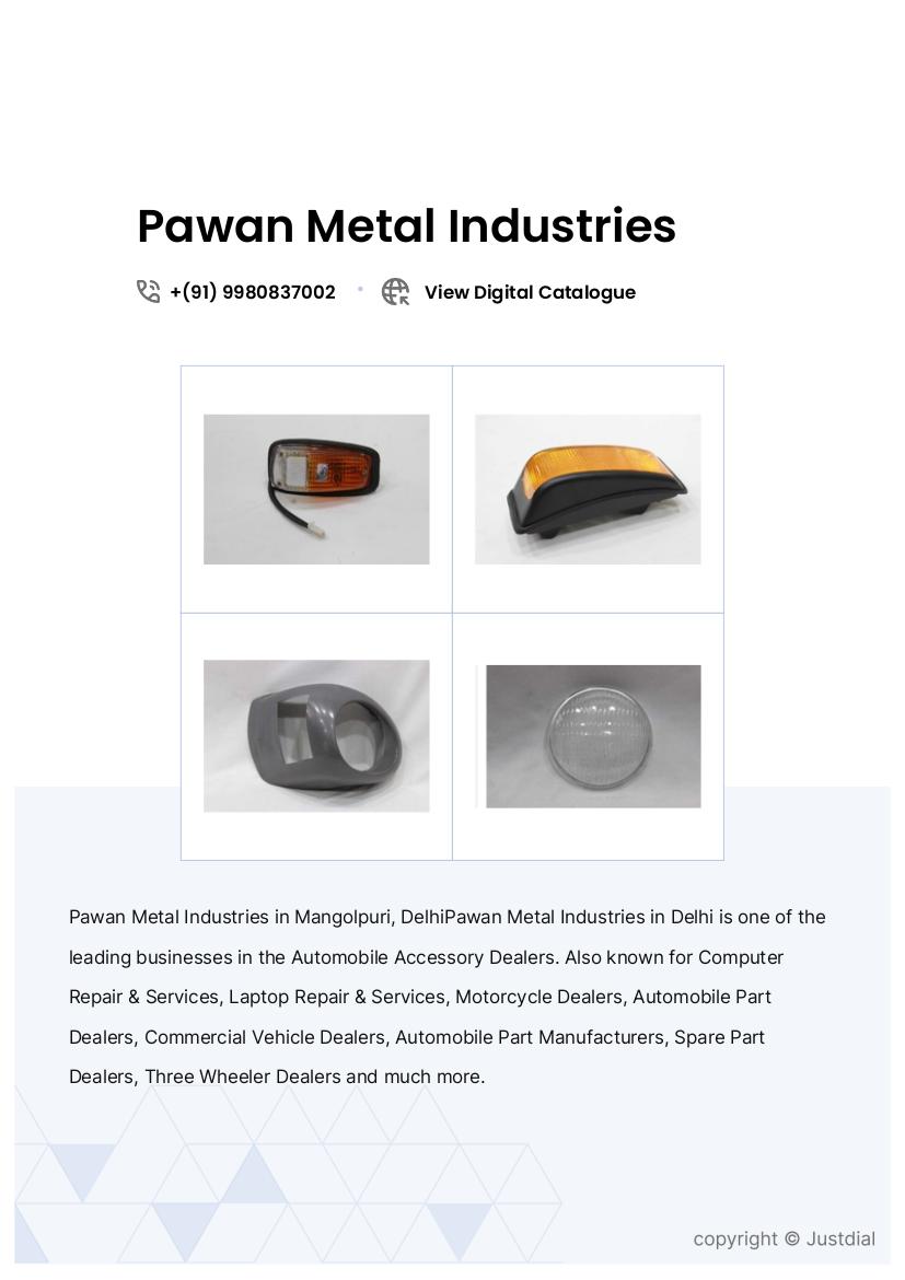 LED TAIL LIGHT ASSYEMBLY APE in Delhi at ₹ 192 Pc by Pawan