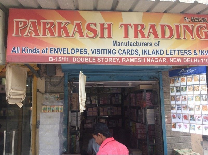 Parkash Trading Co in Ramesh Nagar,Delhi - Best Envelope Dealers