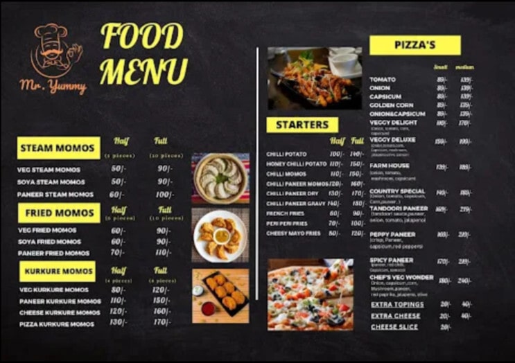 Mr Yummy in Ghonda,Delhi - Order Food Online - Best Coffee Shops