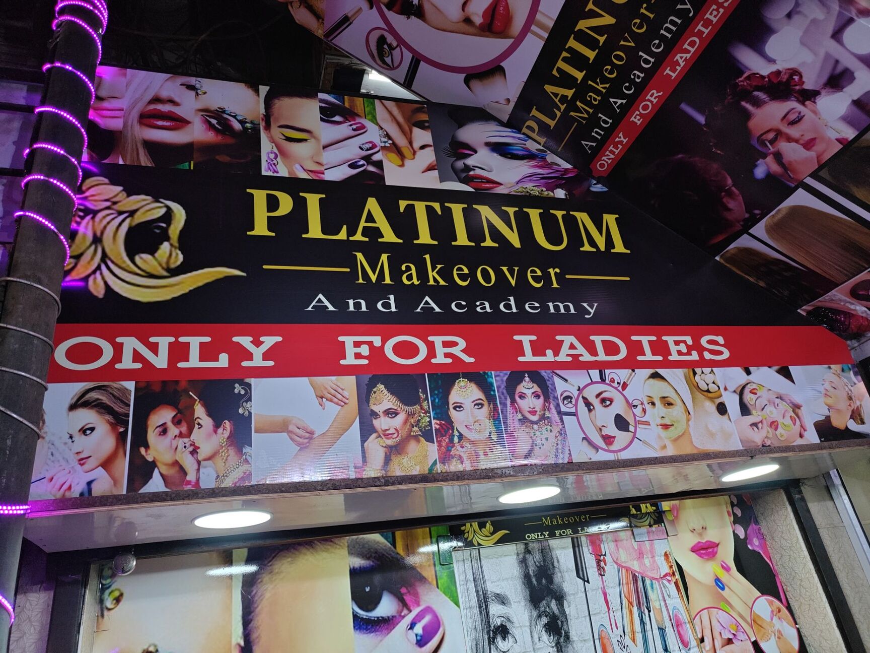 【プロ養成】高級サロン Platina Beauty 技術講習DVD Platinum Makeover and Academy in Shakarpur,Delhi - Best Beauty