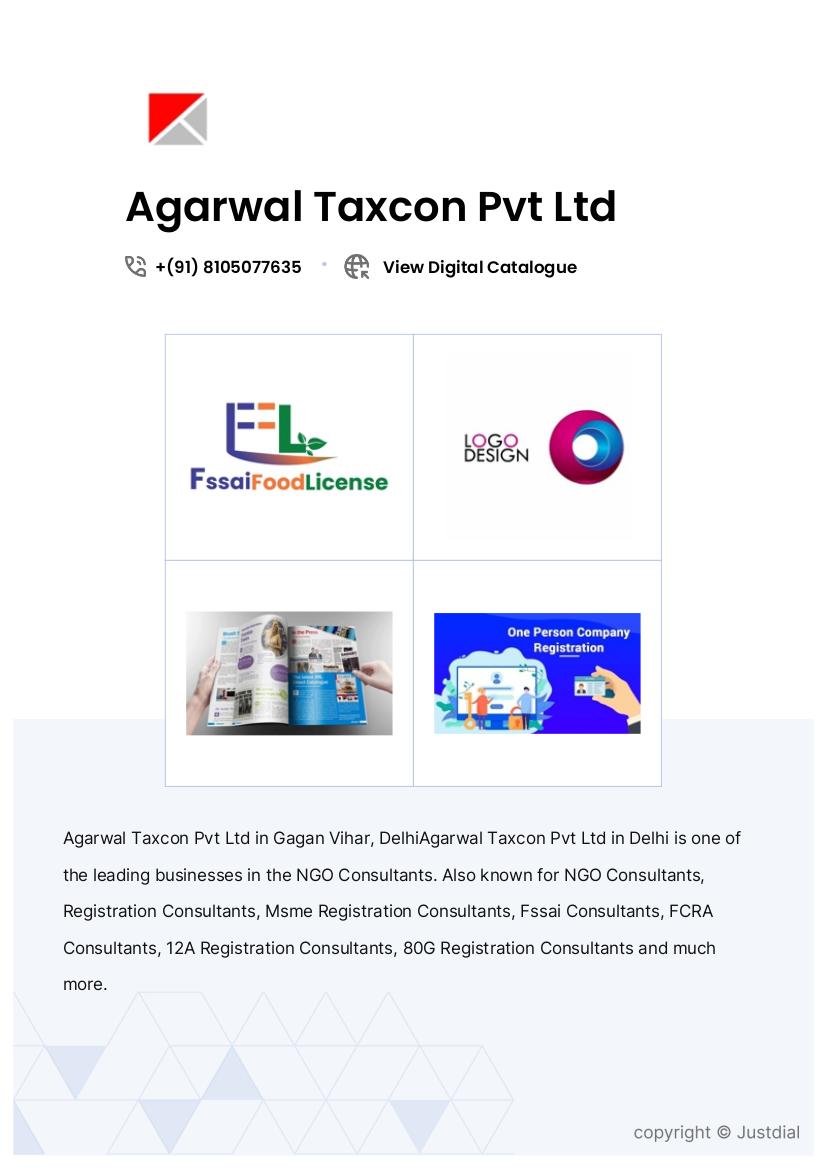 Agarwal Taxcon Pvt Ltd