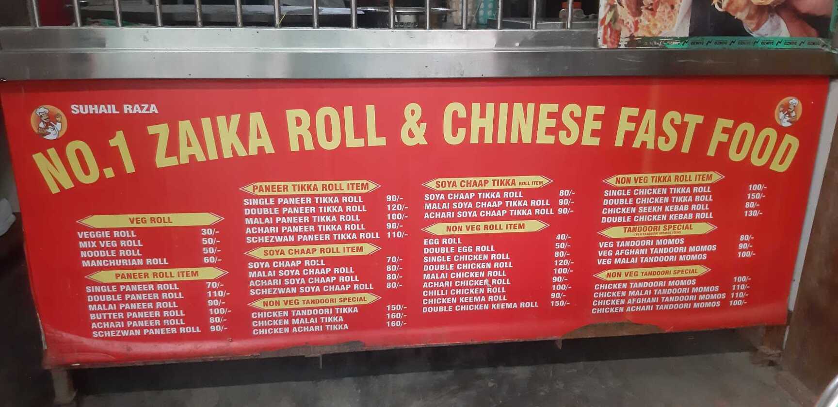 No-1 Zaika Kathi Roll & Momos in Shakti Khand 4-Indirapuram