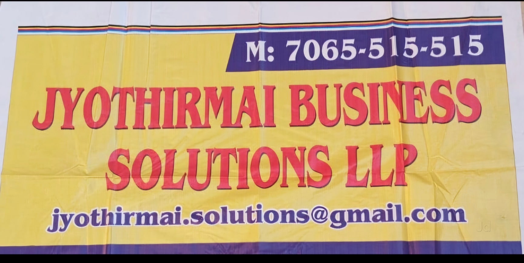 JYOTHIRMAI BUSINESS SOLUTIONS LLP