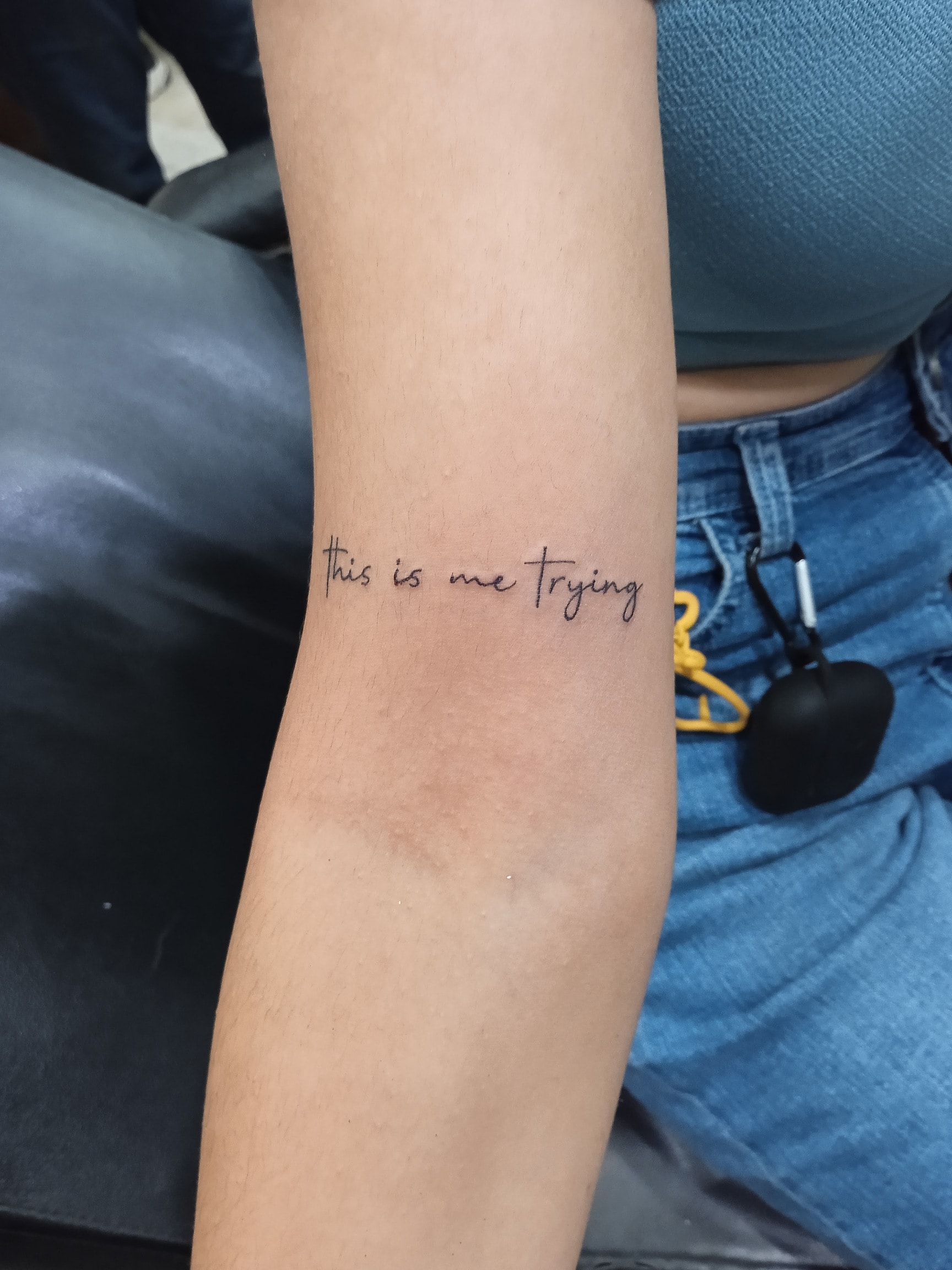 This Is Me Trying a Tattoo for the First Time