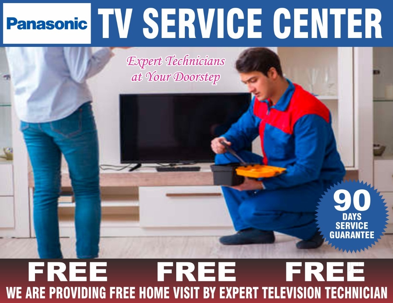 Panasonic Tv Service Center in Dwarka Sector 13,Delhi - Best TV Repair &  Services near me in Delhi - Justdial