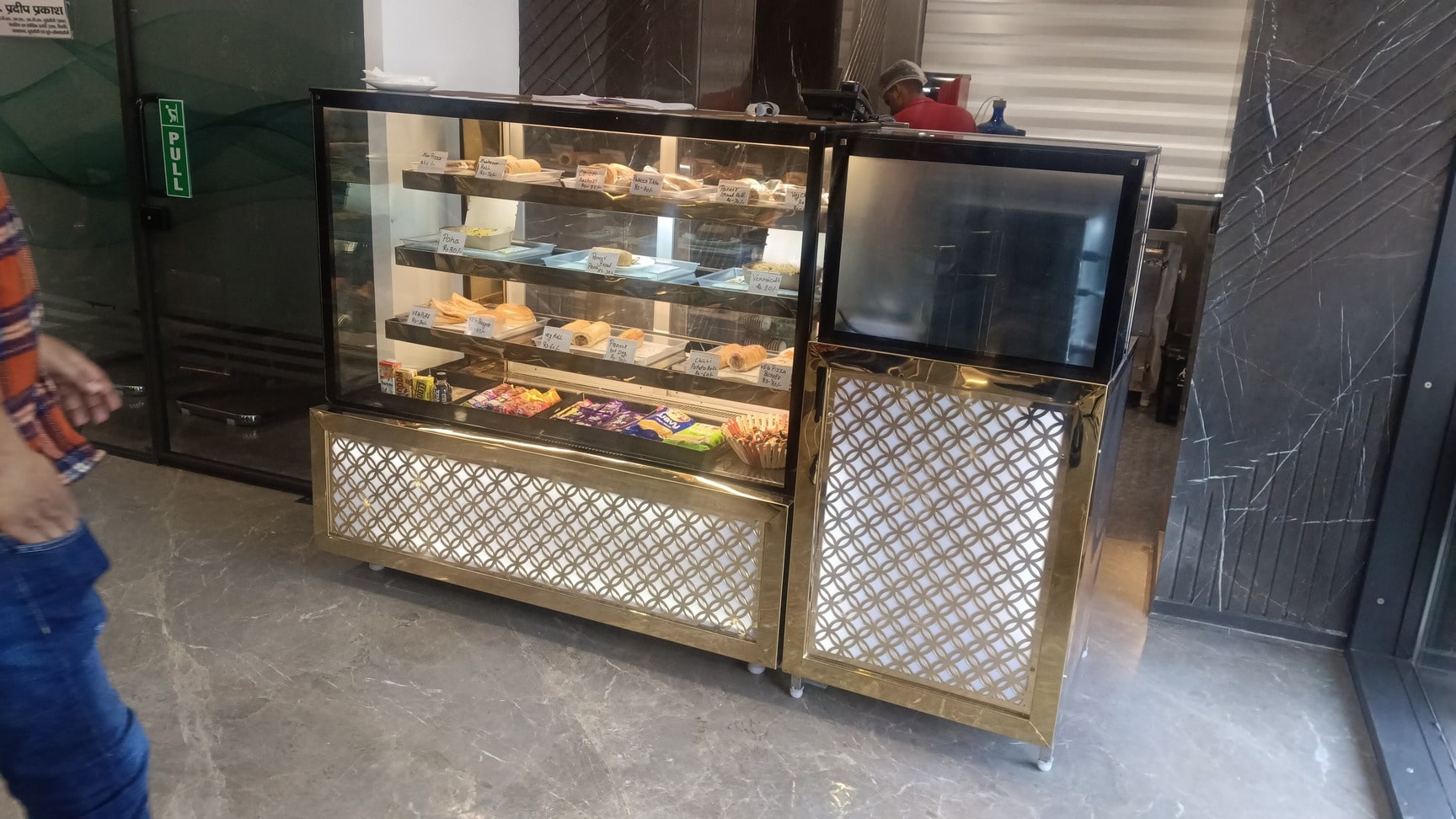 Garvee 20.5 In. 10.9 Cu. Ft. Commercial Upright Display Refrigerator Refrigerated Display Case With Wheels In White HDTPHO_11252FAJ