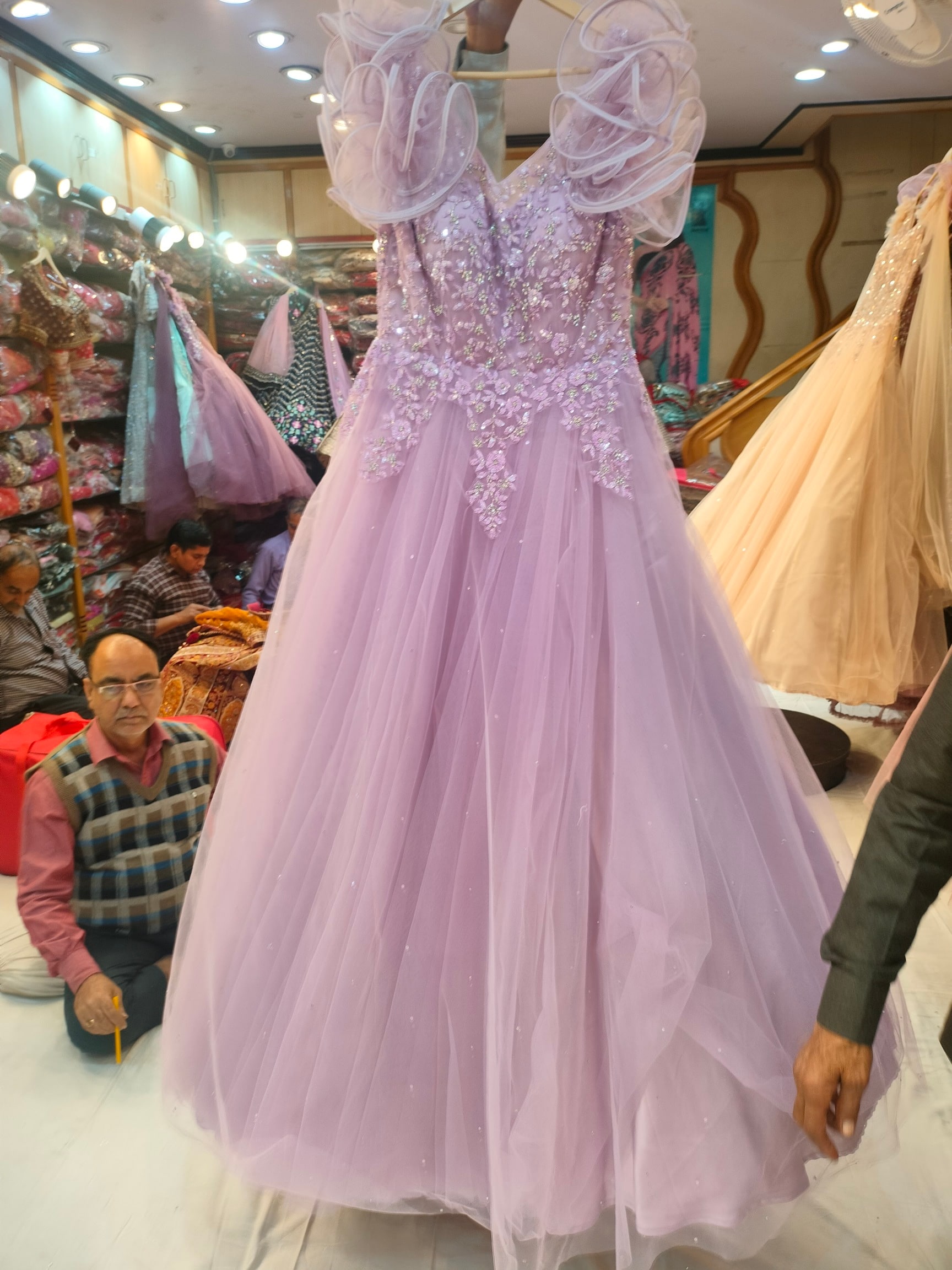 party wear dresses in chandni chowk Chandni Chowk Gown & Ball Gown Collection