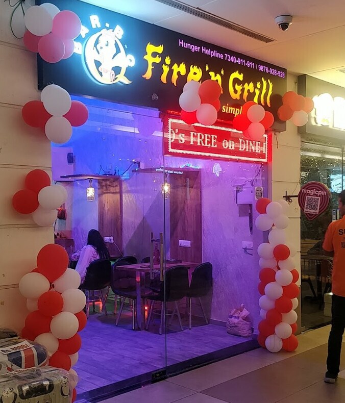 Fire n grill online