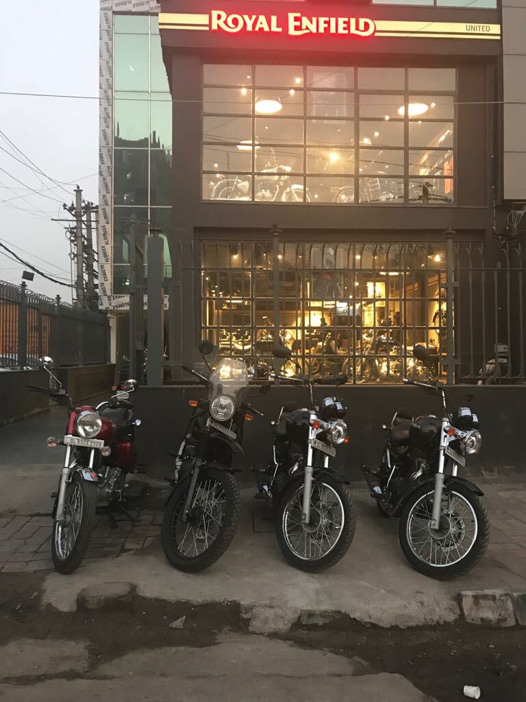 Royal enfield patparganj sales