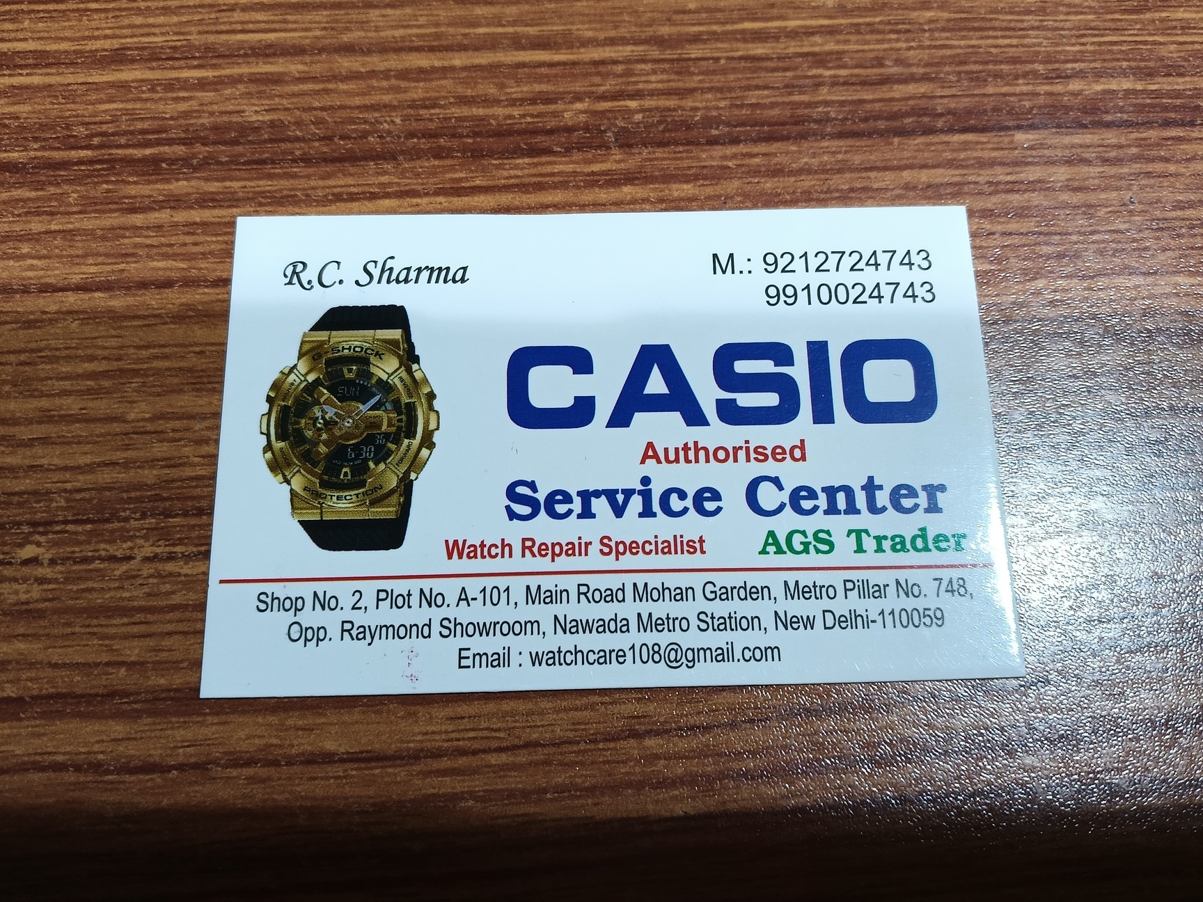 Casio Authorised Casio Watch Repair Centre Casio Authorised Dealer