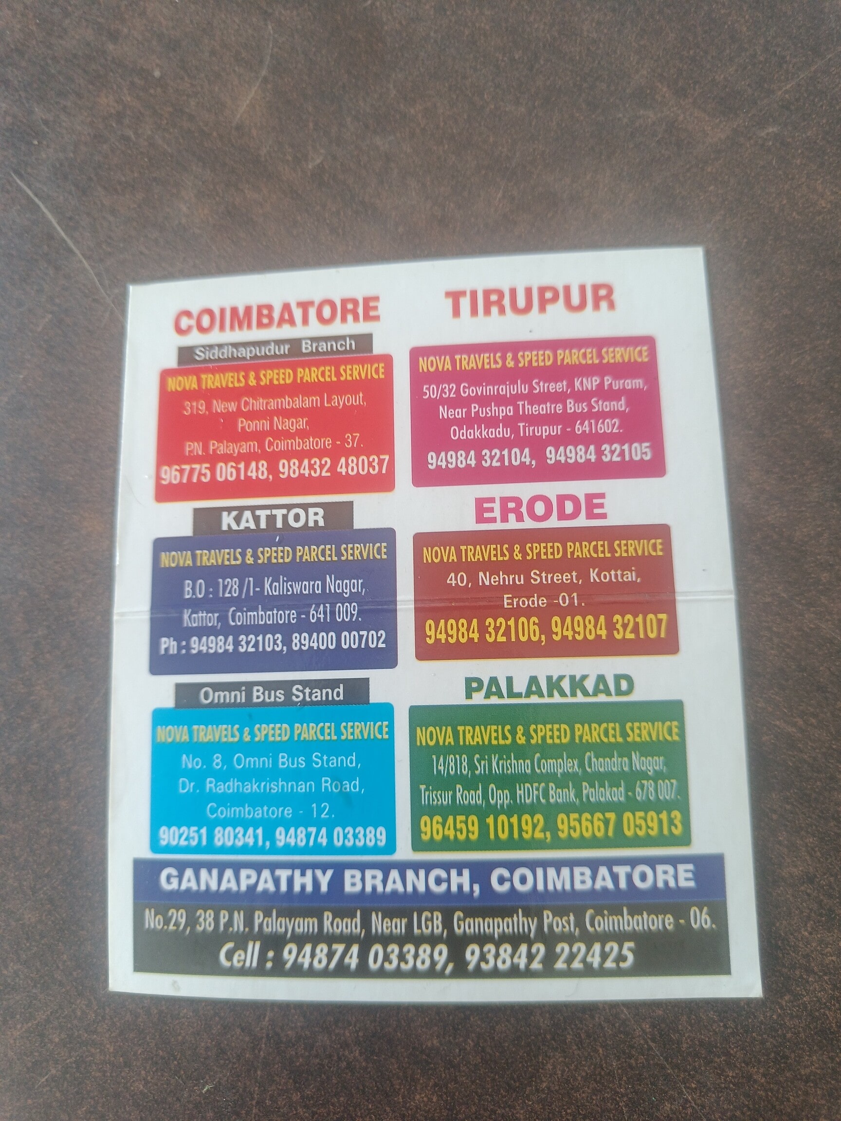 Nova TRAVELS in Aluva,Ernakulam - Best Courier Services near me in  Ernakulam - Justdial