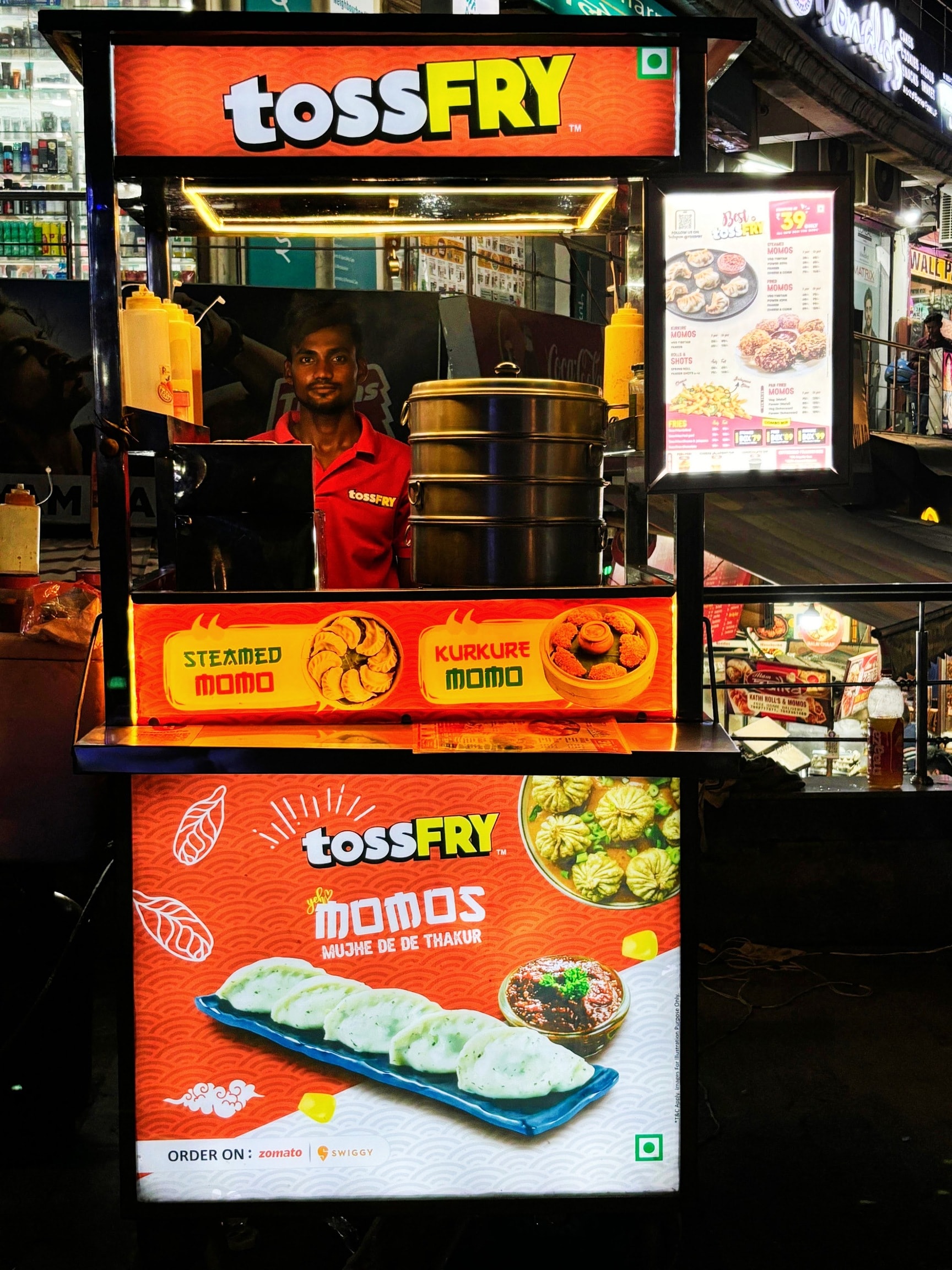 Tossfry Momos in Crossing Republik,Ghaziabad - Order Food Online