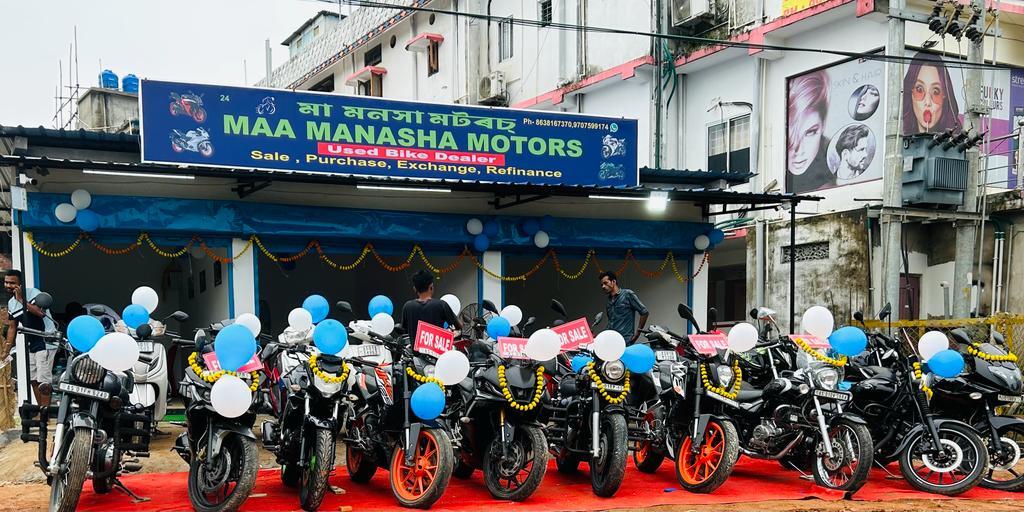 Maa Manasha Motors(Used Bike Dealer) in Ganakpara,Guwahati Best