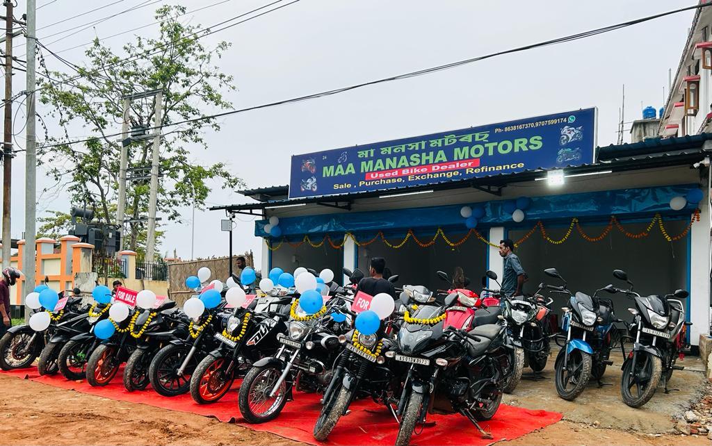 Maa Manasha Motors(Used Bike Dealer) in Ganakpara,Guwahati Best
