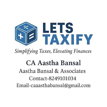 Ca Aastha Bansal (Letstaxify)