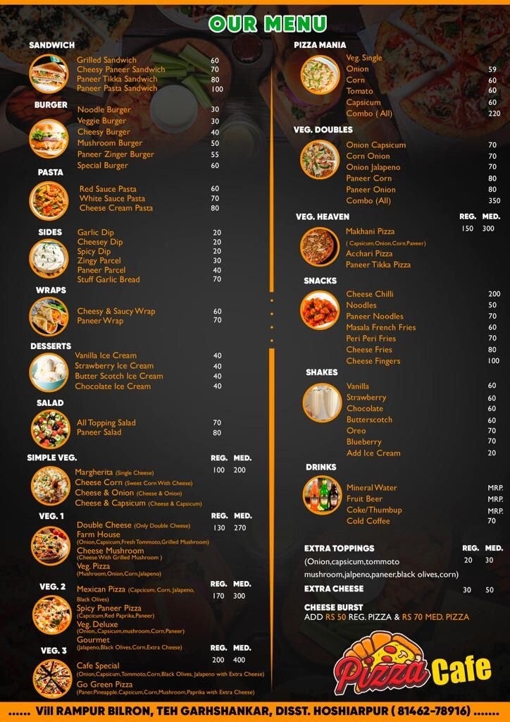 List of Top Pizza Outlets in Birampur - Best Pizza Places near me