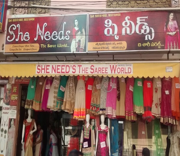 she needs dresses online shopping Sarees and Readymades