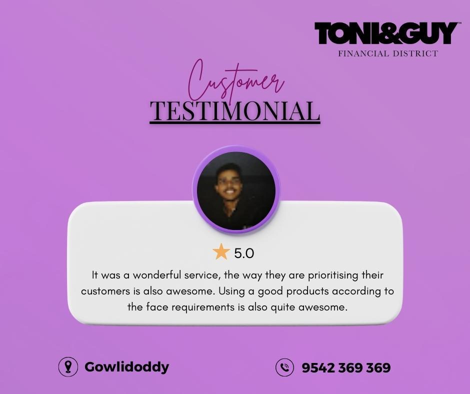 Toni & Guy in Financial District,Hyderabad Best Beauty Parlours in