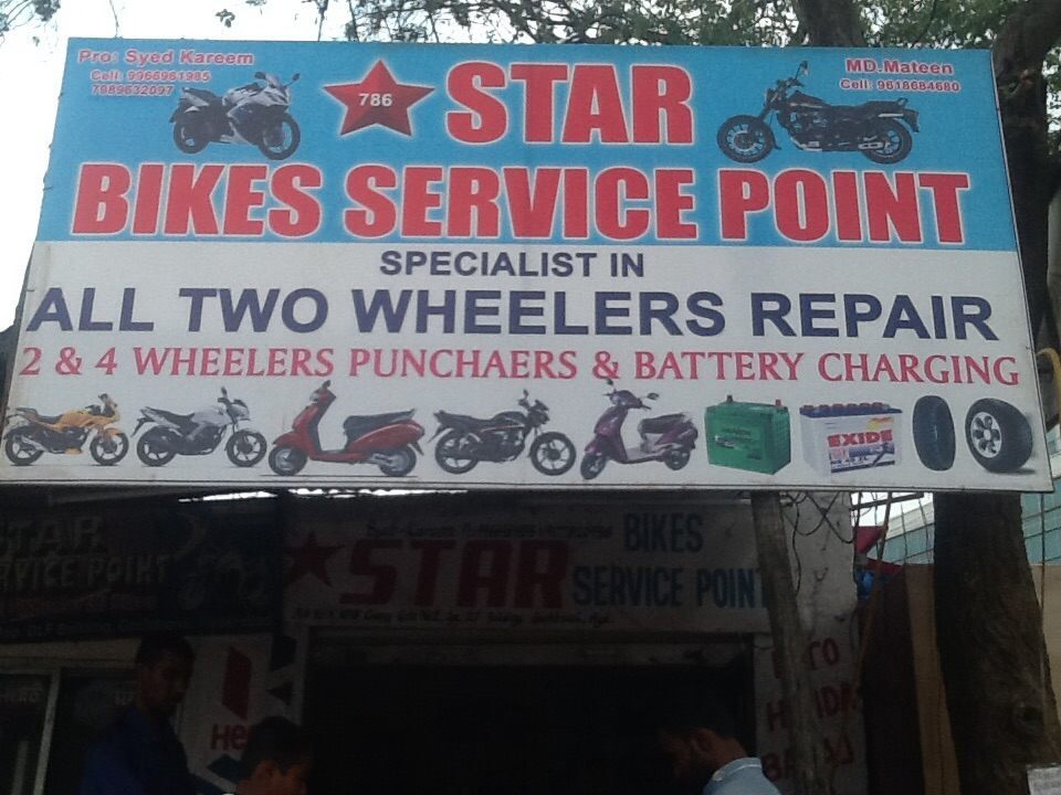 Bike service shop sales