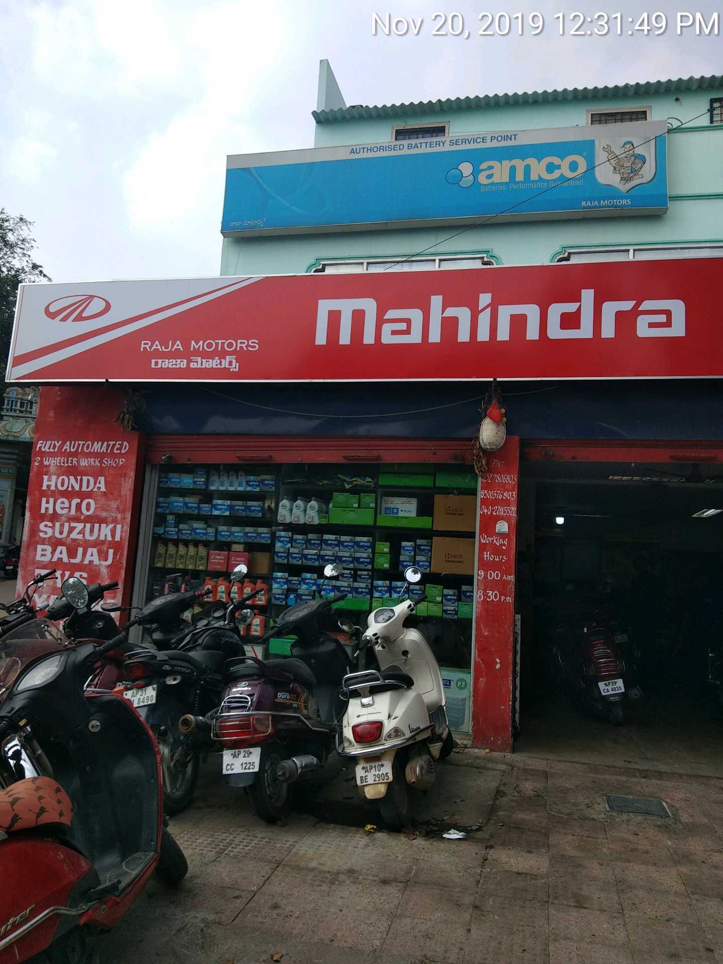 Mahindra two wheeler authorised service centre near me sales