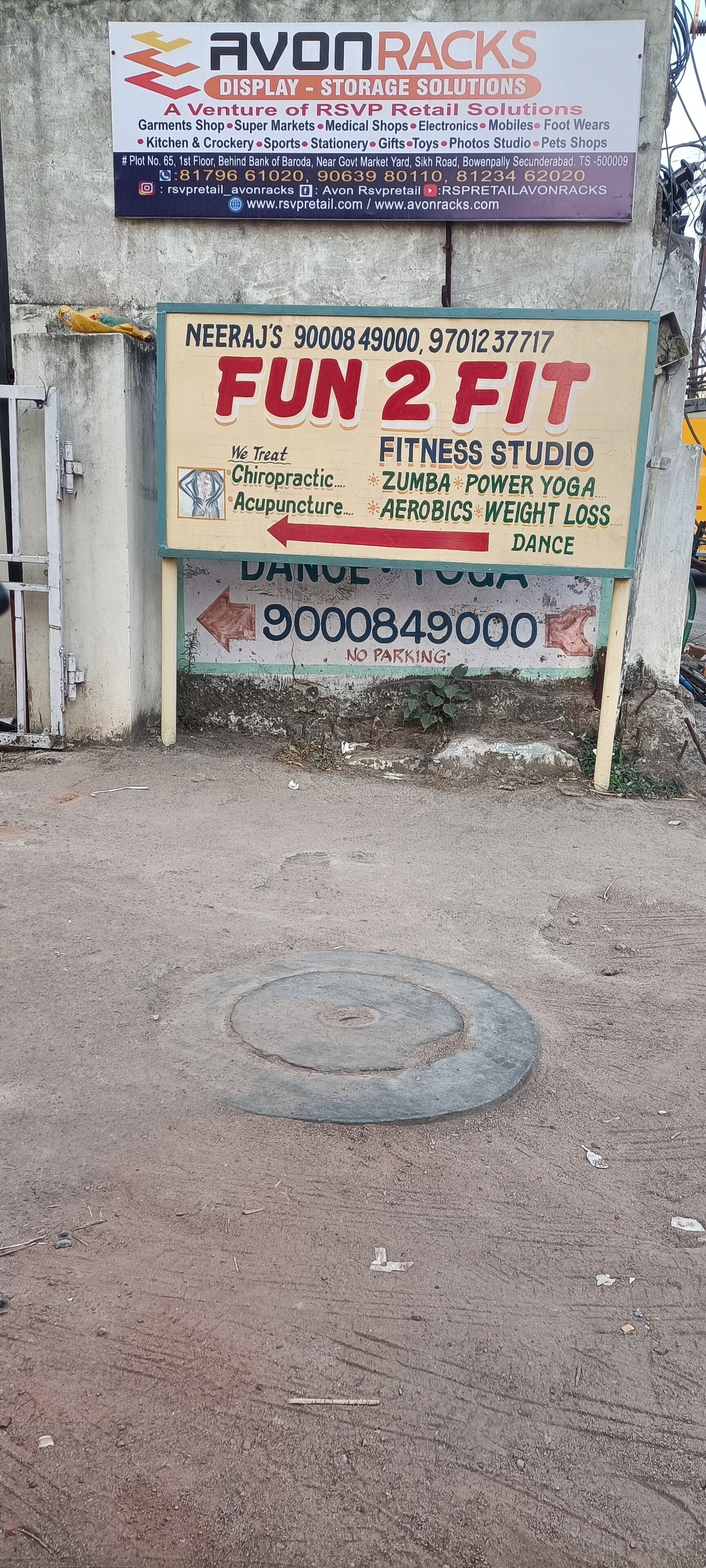 Pilates class at Neeraj's Fun2Fit Bowenpally Hyderabad