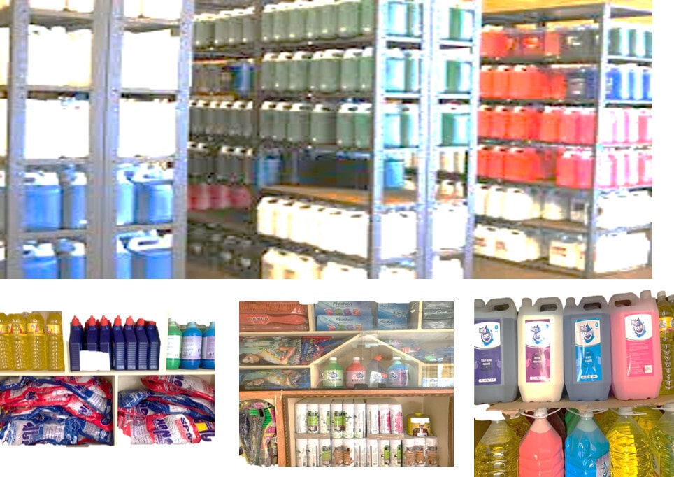Housekeeping chemical storage and supply
