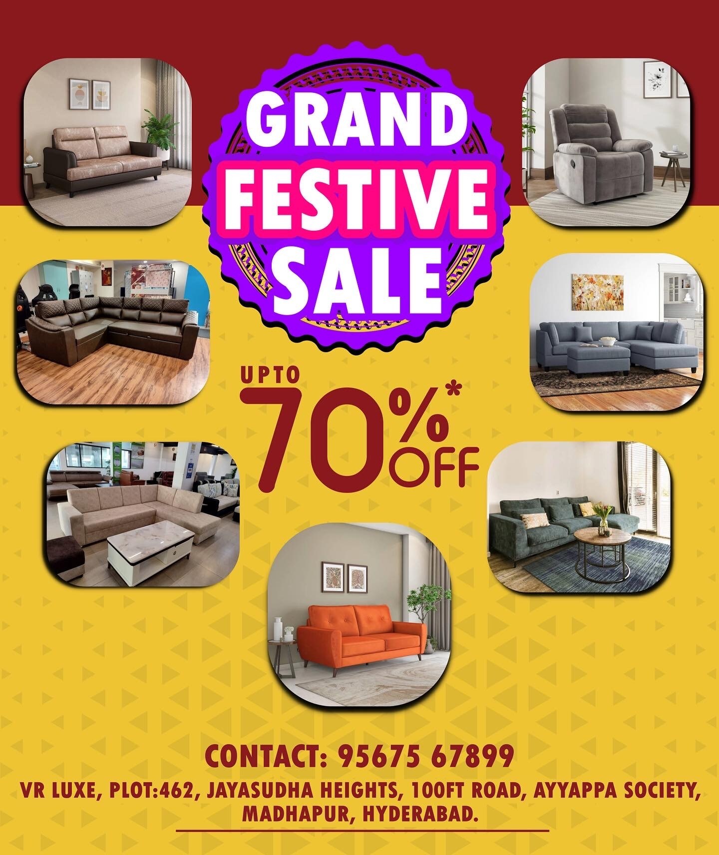 Vr Luxe in Madhapur,Hyderabad Best Furniture Dealers in Hyderabad