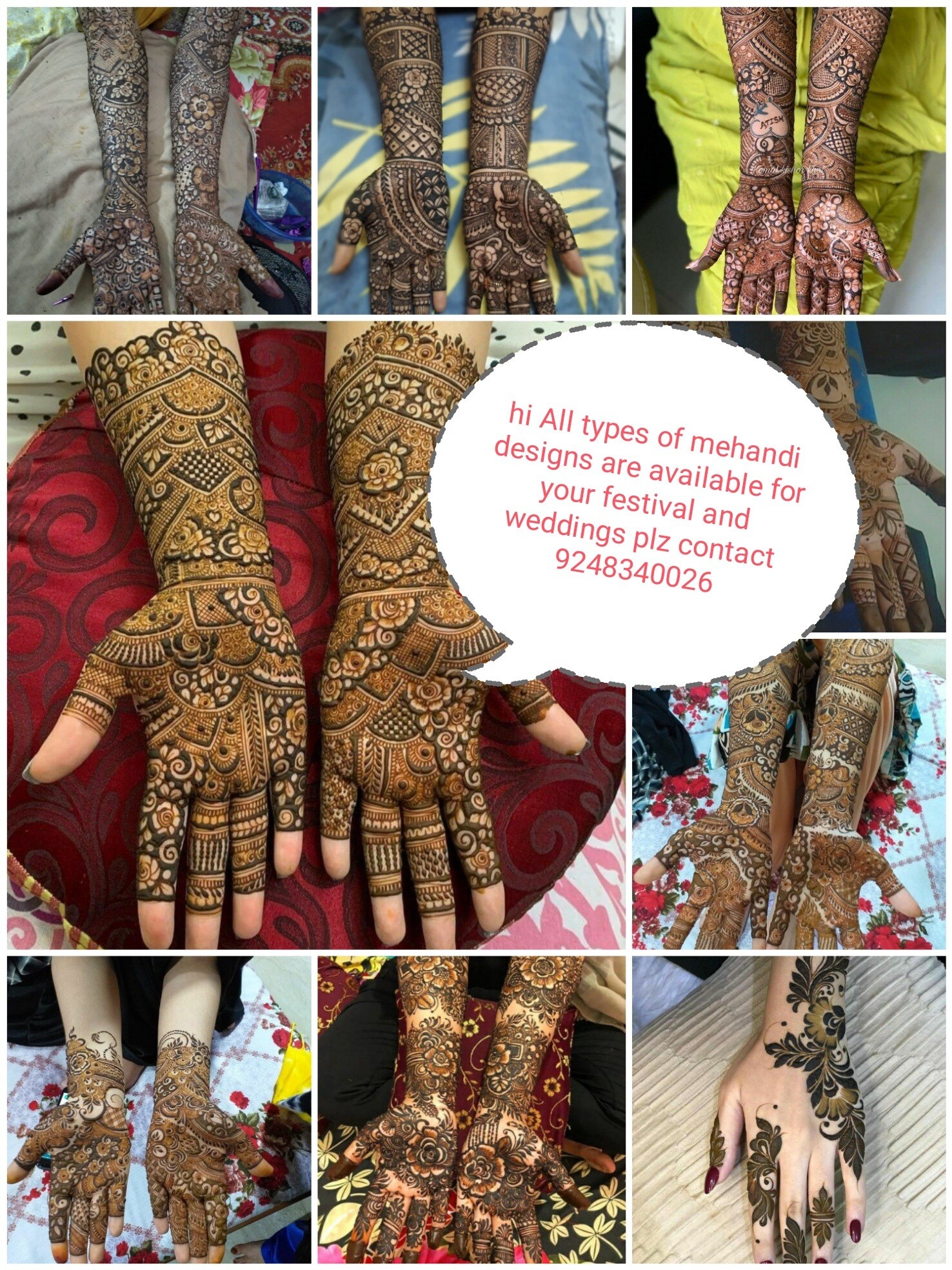 Asha Mehendi Artist in Quthbullapur Main Road,Hyderabad Best Mehendi