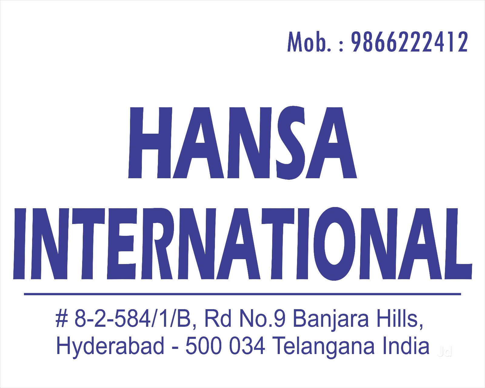Hansa International in Banjara Hills,Hyderabad - Best Visa Assistance near  me in Hyderabad - Justdial