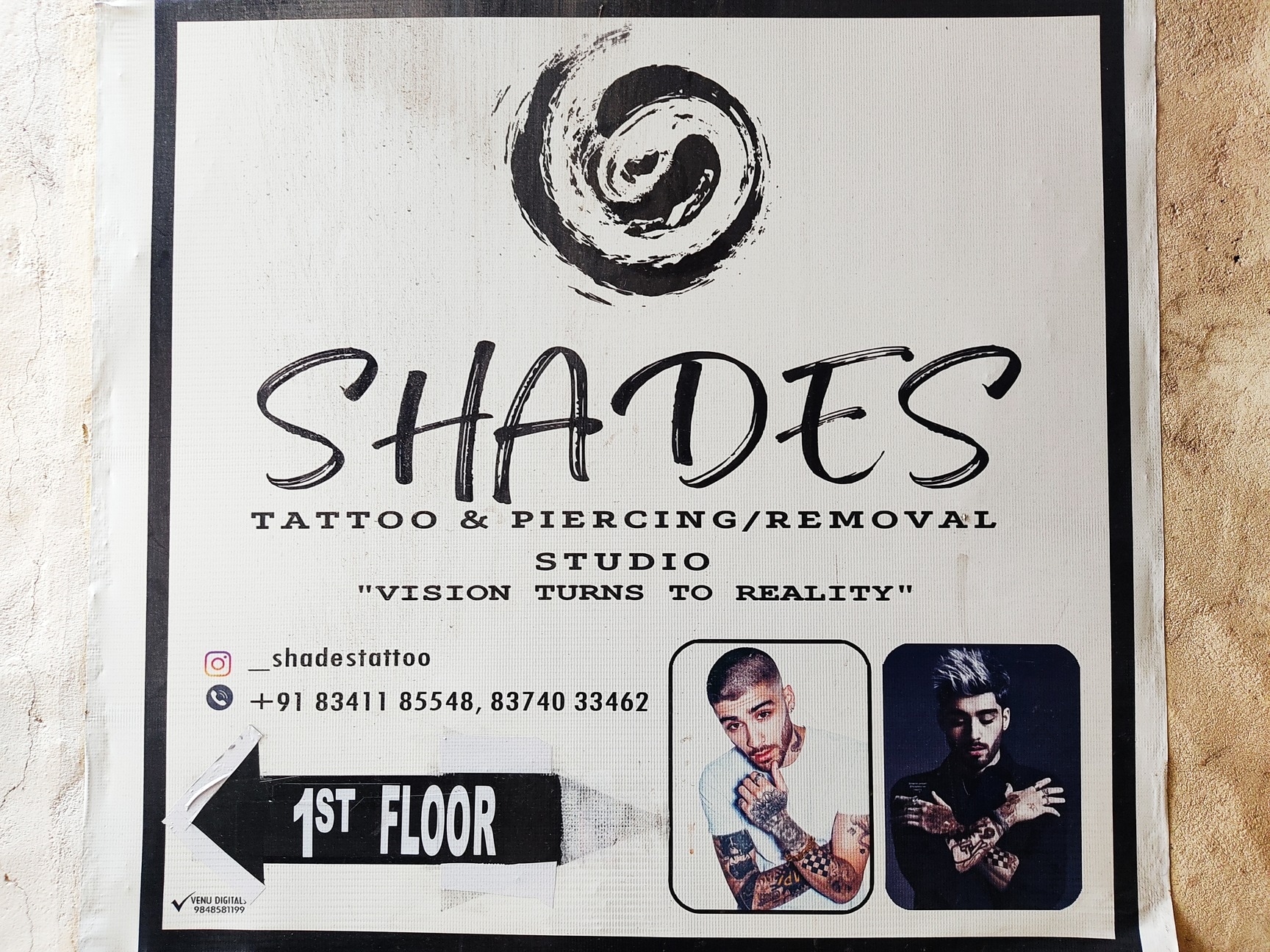 Shades Tattoos & Piercing Studio in Kothapet,Hyderabad - Best Permanent  Tattoo Artists near me in Hyderabad - Justdial