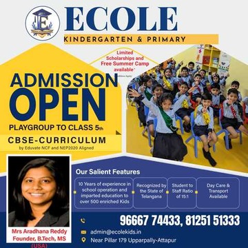 Ecole Kids: A Kindergarten and Primary School