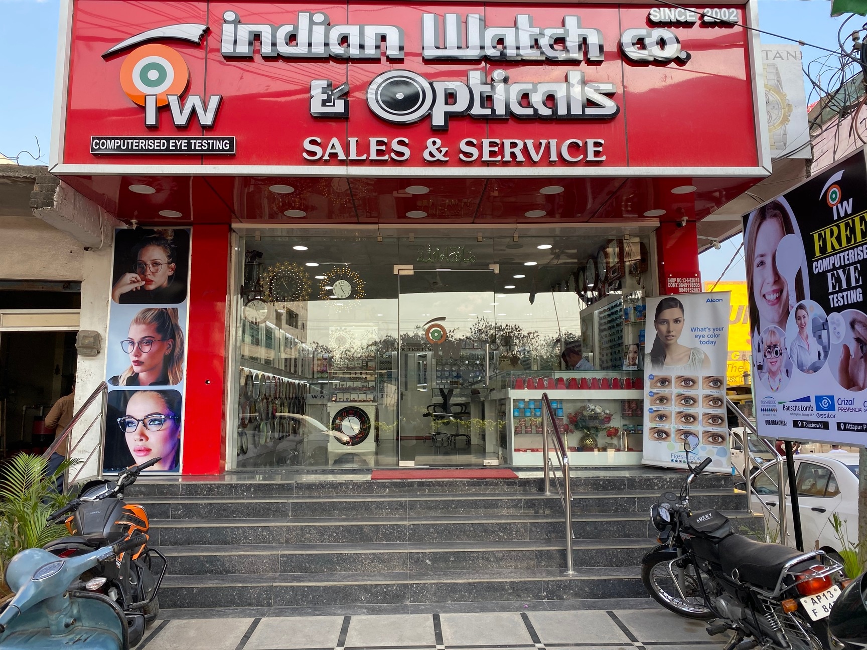 45 Photos of Indian Watch Co Opticals in Attapur Hyderabad Justdial