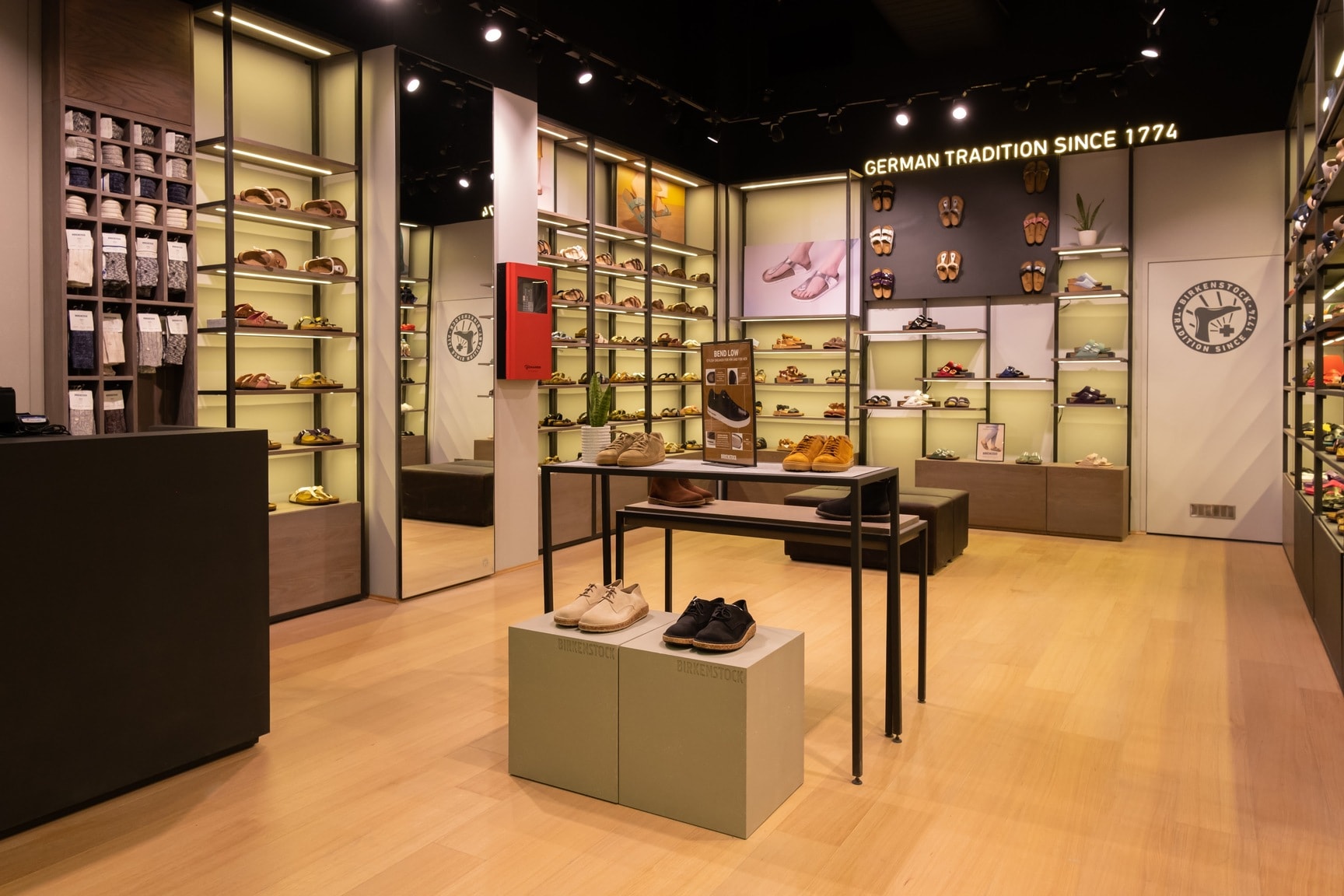 Birkenstock shoe store deals