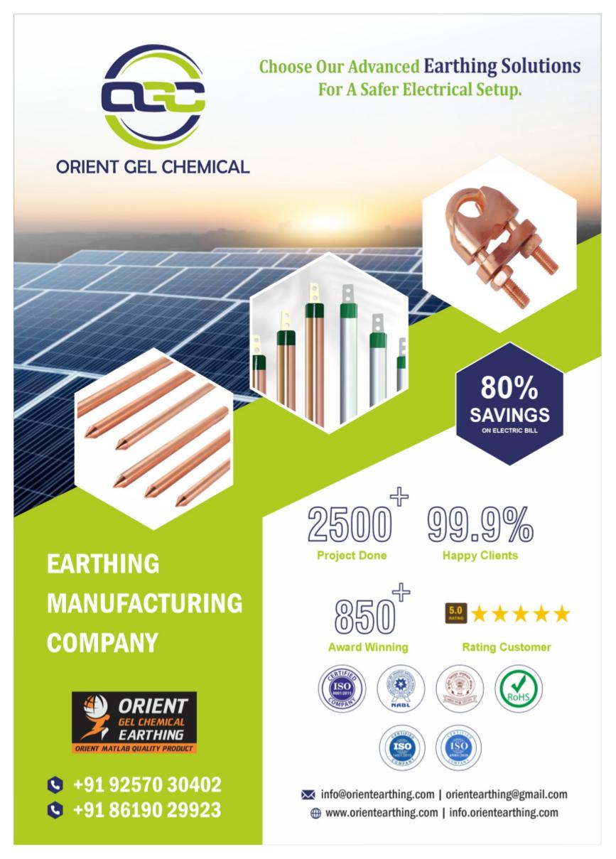 OGC Earthing Pvt Ltd in Murlipura, Jaipur - Best Earthing Rod Dealers in  Jaipur - Justdial