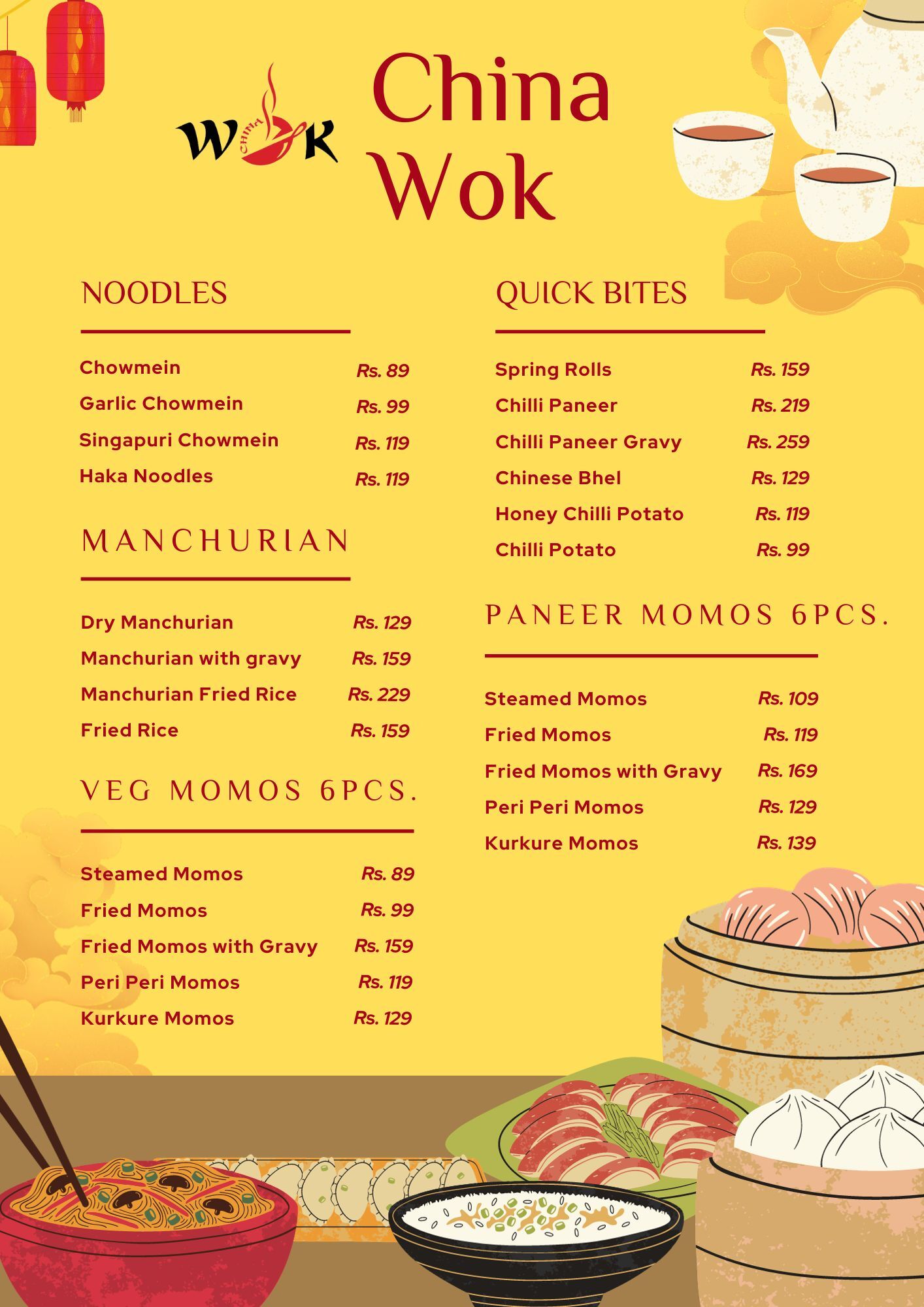 Super wok menu online