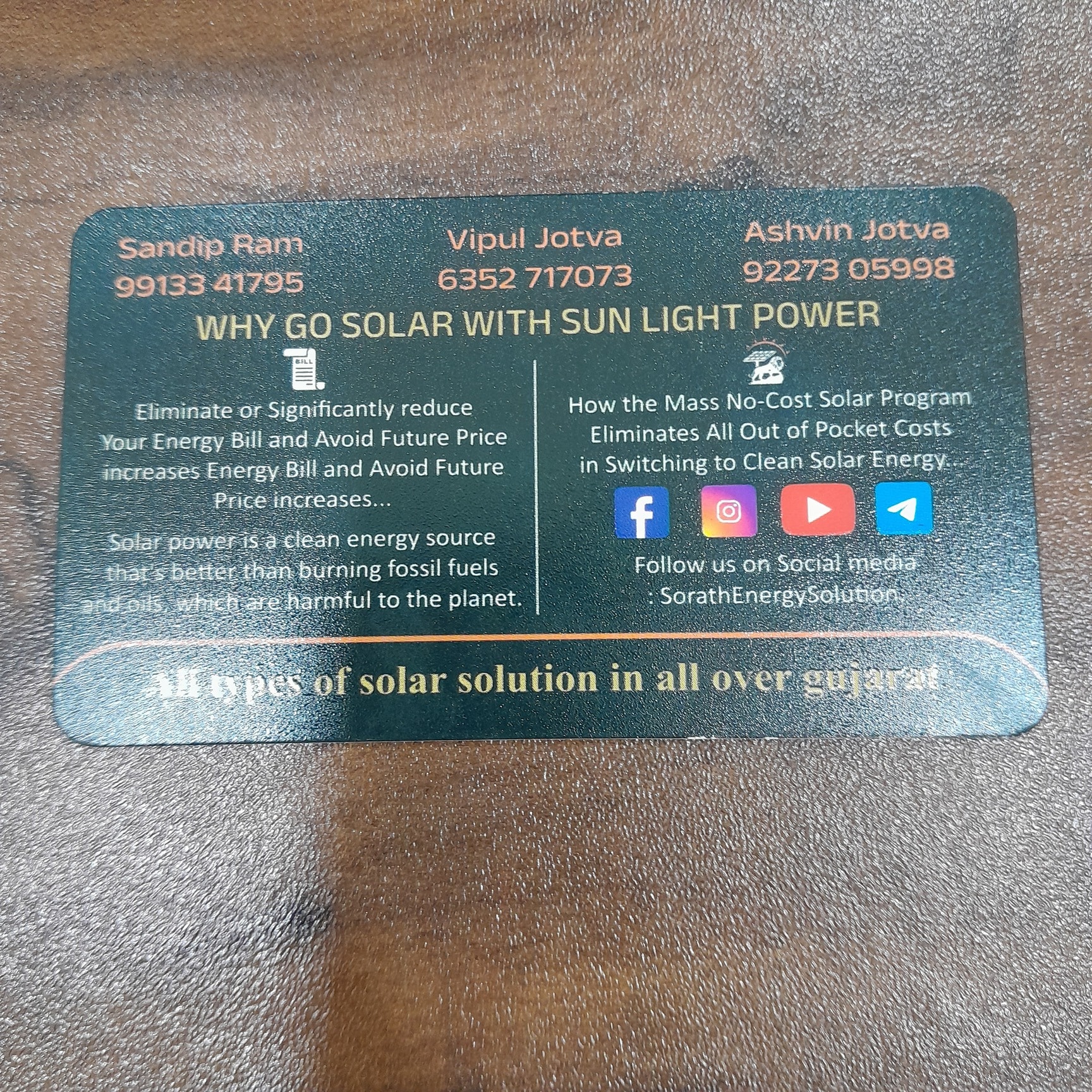 Sorath Energy Solution in Moti Palace Township,Junagadh - Best