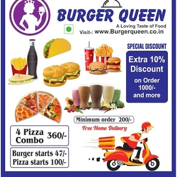 Burger Queen Restaurant 2 in Assandh,Karnal - Best Quick Bites