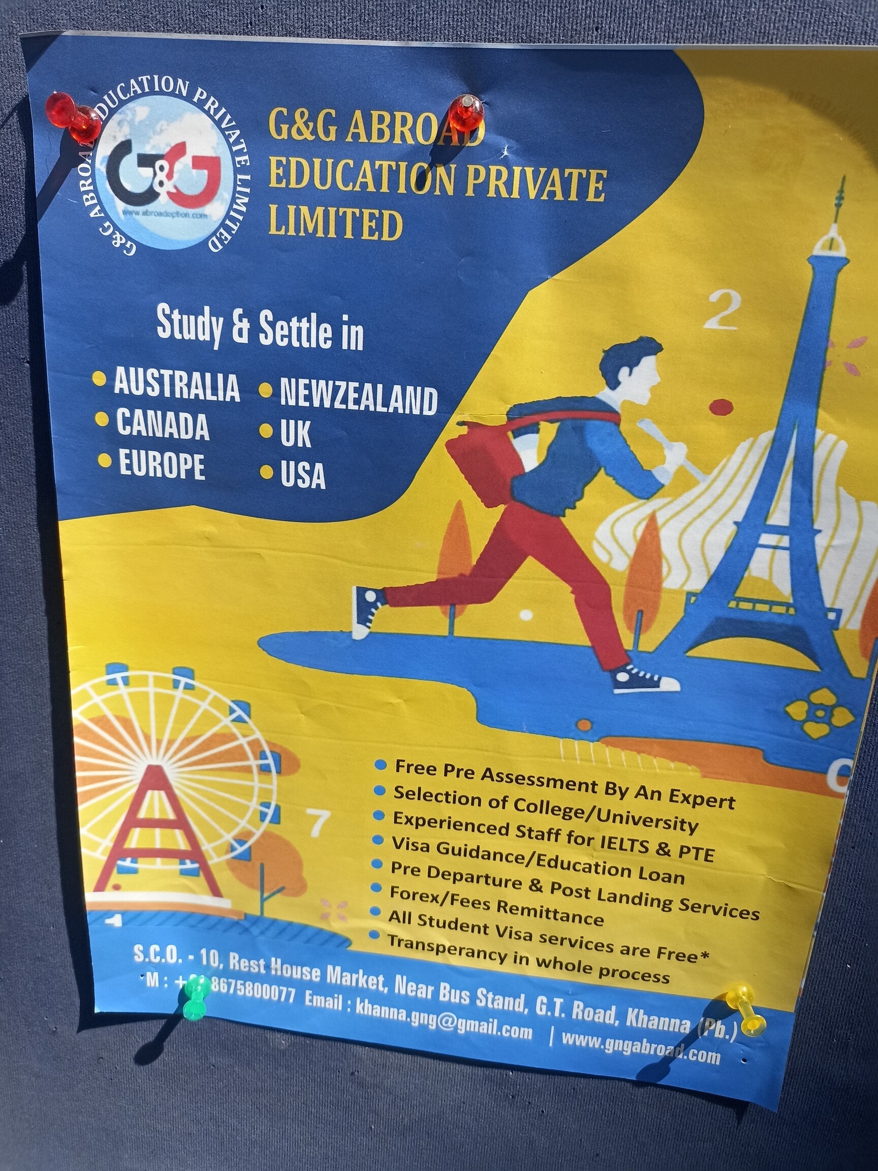 G&G visa in GTB Market,Khanna - Best Immigration Consultants near me in  Khanna - Justdial