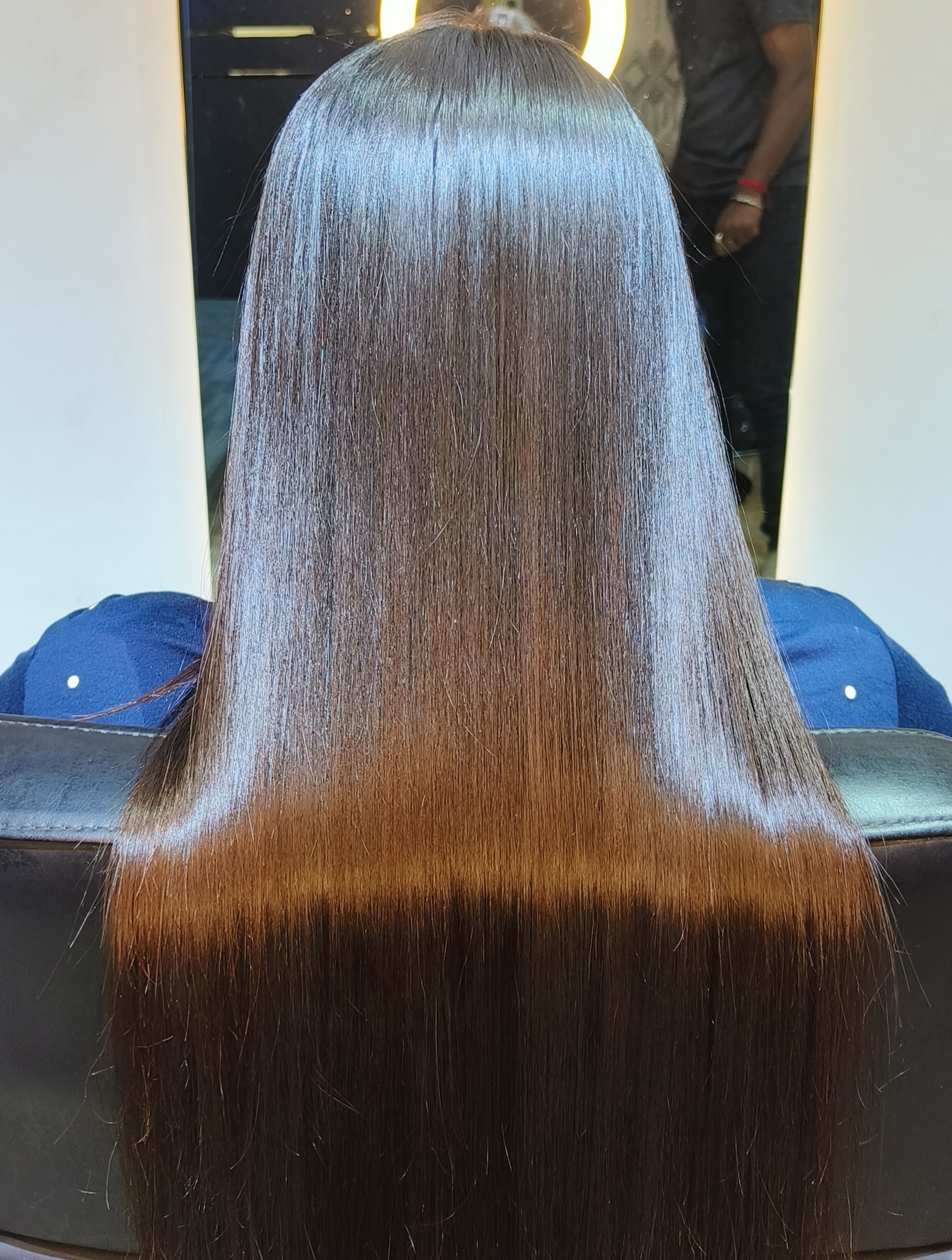 Salon for hair straightening near me on sale