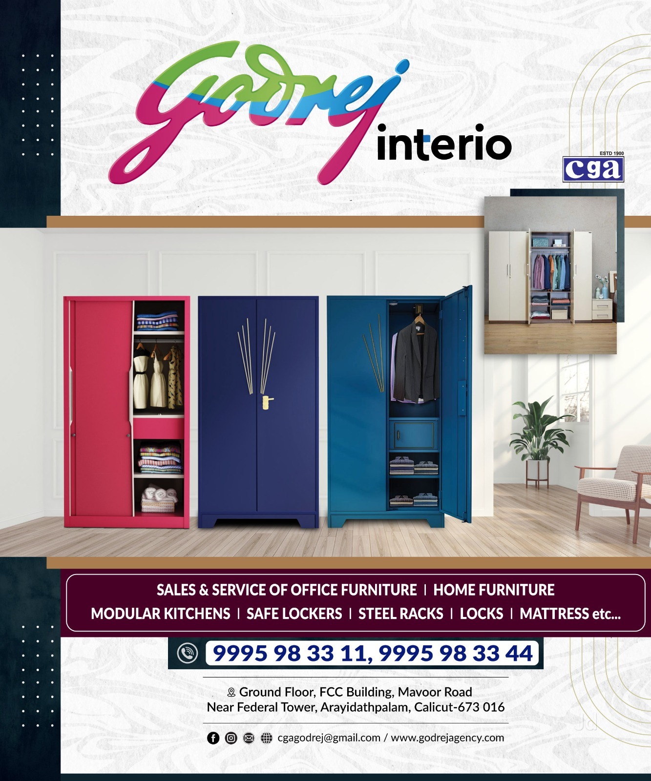 Top Godrej Interio Cupboard Dealers in Kozhikode Best Godrej Interio Almirah Dealers Justdial